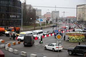 8 декабря: в Калининграде началась масштабная реконструкция ул. 9 Апреля