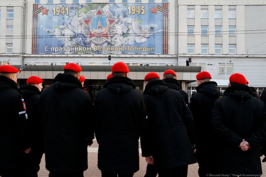 «Тяжело в учении»: в Калининграде прошла первая репетиция Парада Победы