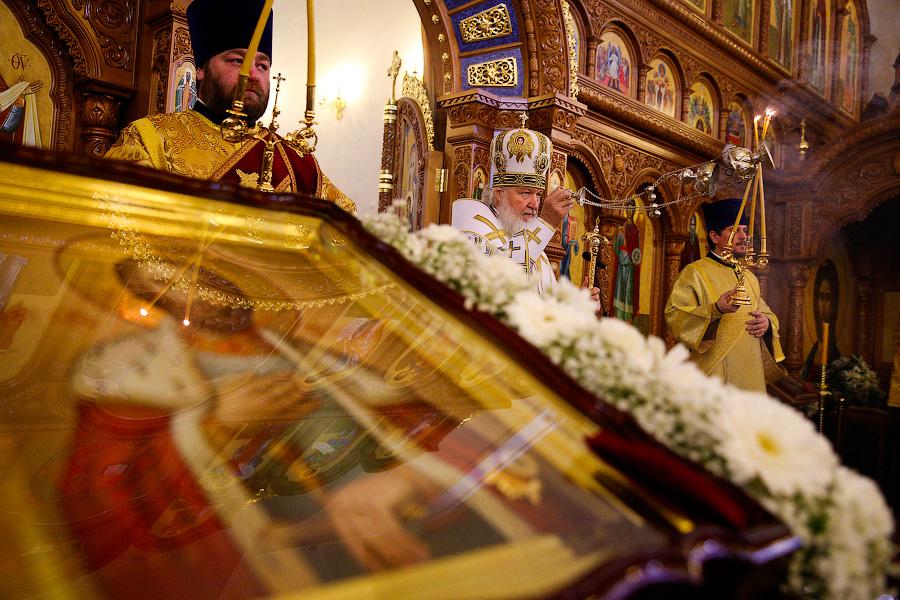 Орден за храм: что Патриарх шепнул на ухо Ярошуку на торжественной службе
