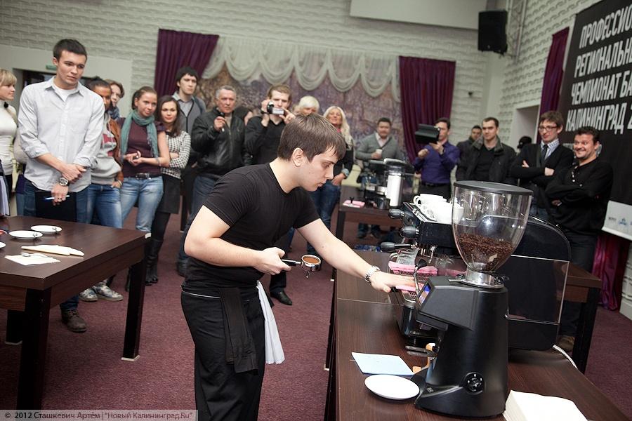 Лучший бариста 2012 года работает в кафе «Москва-Берлин»