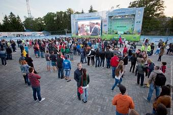 Организаторы фестиваля болельщиков насчитали 34 тыс футбольных фанатов
