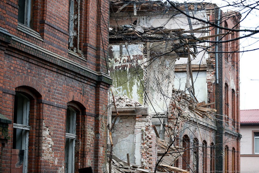 Минконтроля начало проверку по факту сноса довоенного здания на Томской