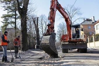 Мэрия до конца осени планирует опять начать ремонт улицы Тельмана