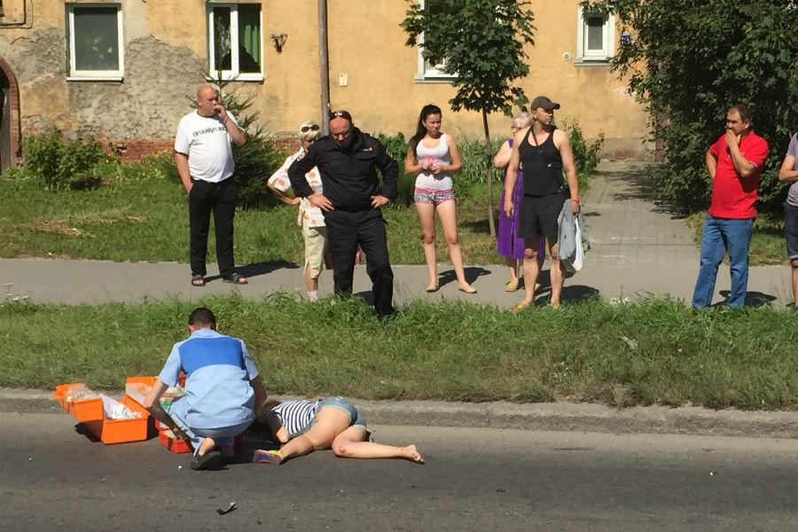 На улице Гагарина случилась серьезная авария, есть пострадавшие (фото)