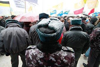 Оппозиции отказали в проведении митинга у Дома Советов