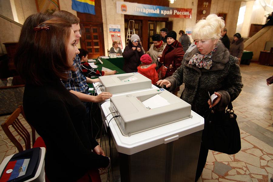 «Картинки с выборов: город»: фоторепортаж «Нового Калининграда.Ru»