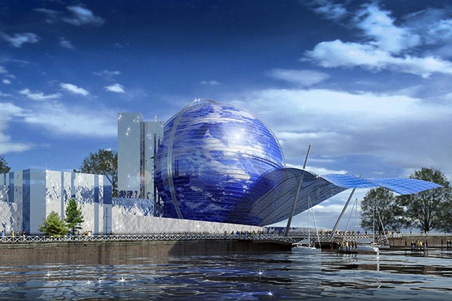 В Музее Мирового океана решили показать будущие экспозиции нового корпуса