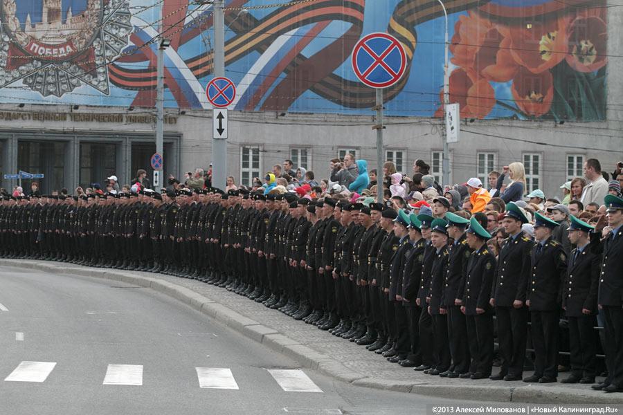 «Генеральный прогон»: репетиция парада Победы-2013 (фото)