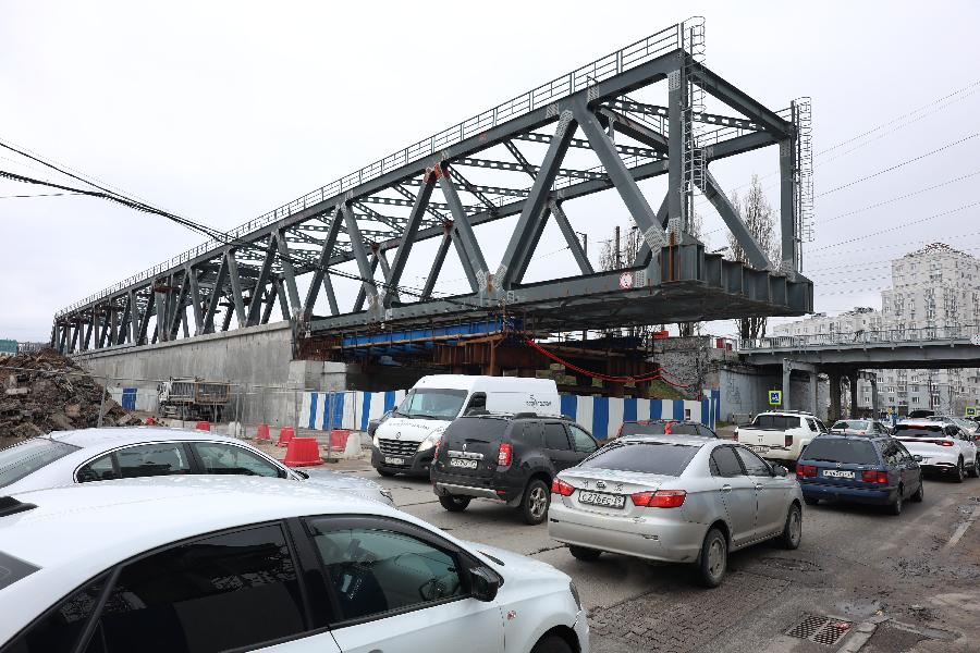 18 марта: строительство железнодорожного моста через Преголю