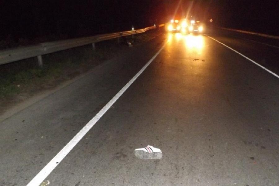 Ночью на Северном обходе неизвестный водитель насмерть сбил молодого пешехода (фото)
