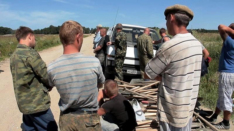 Под Зеленоградском полиция задержала 29 «черных копателей» янтаря (фото)