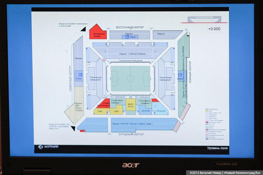 Паруса «Крузенштерна» и прозрачный бассейн: презентация стадиона к ЧМ-2018 (+эскиз, фото)