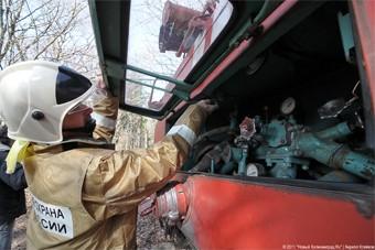 Область закупила 8 пожарных машин для патрулирования лесов