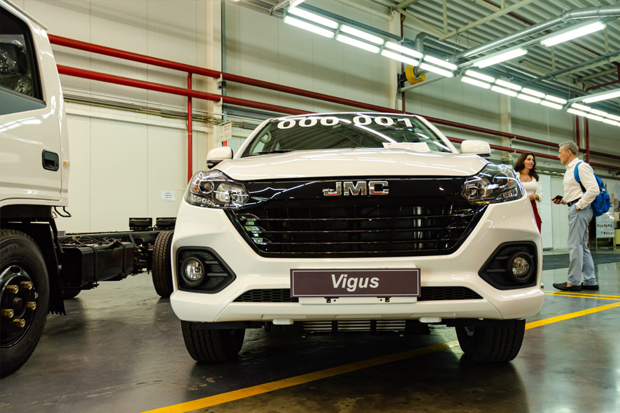 Carrying, Conquer и Vigus: «Автотор» запустил производство автомобилей компании JMC (фото)