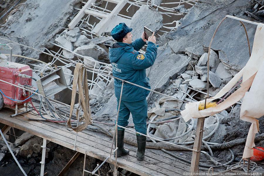Фоторепортаж «Нового Калининграда.Ru» с обрушения Берлинского моста (18+)