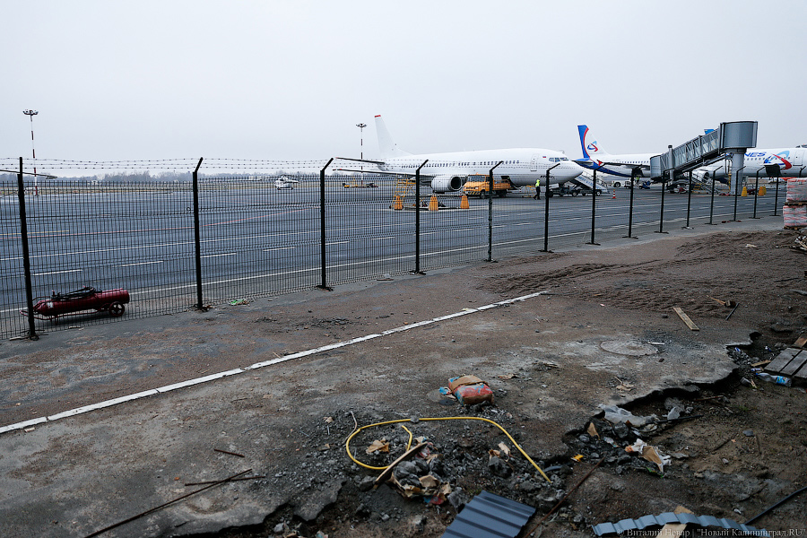 Из-за реконструкции аэропорт «Храброво» с 15 марта ограничивает свою работу