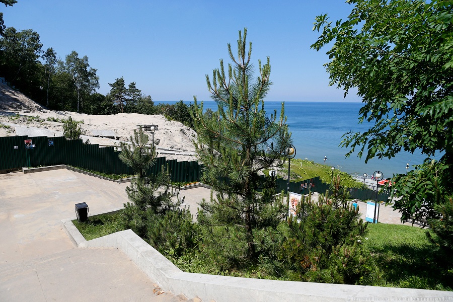 Власти региона рассчитывают намыть пляж в Светлогорске шириной 70 метров