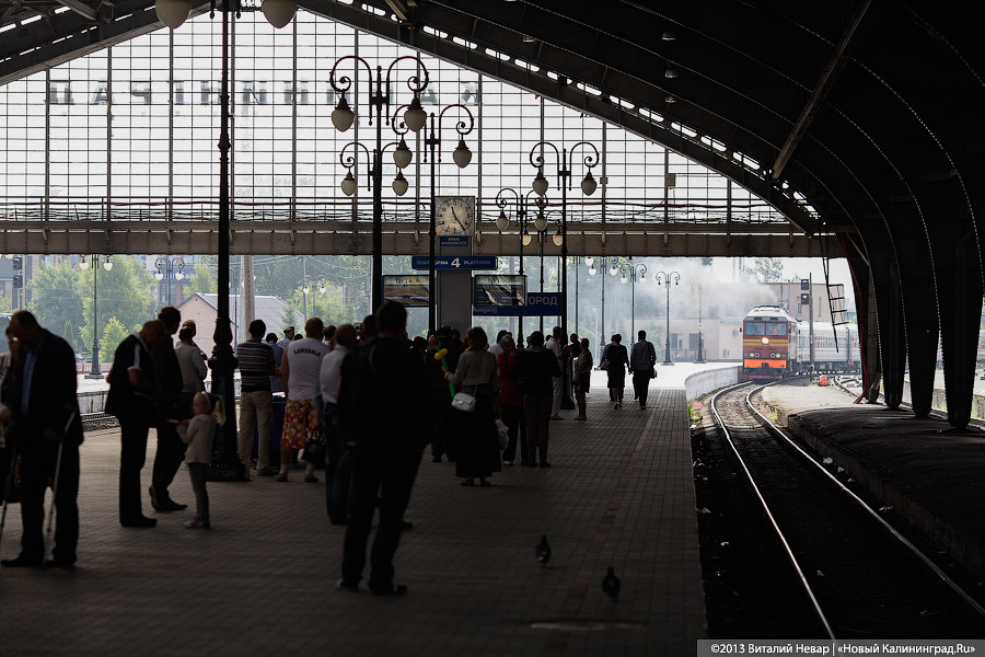 КЖД: всю неделю в Светлогорск и Зеленоградск будут ходить дополнительные поезда  