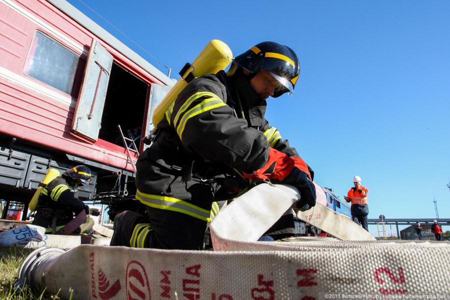 Вода и пламя: как проходили учения пожарных на ТЭЦ-2