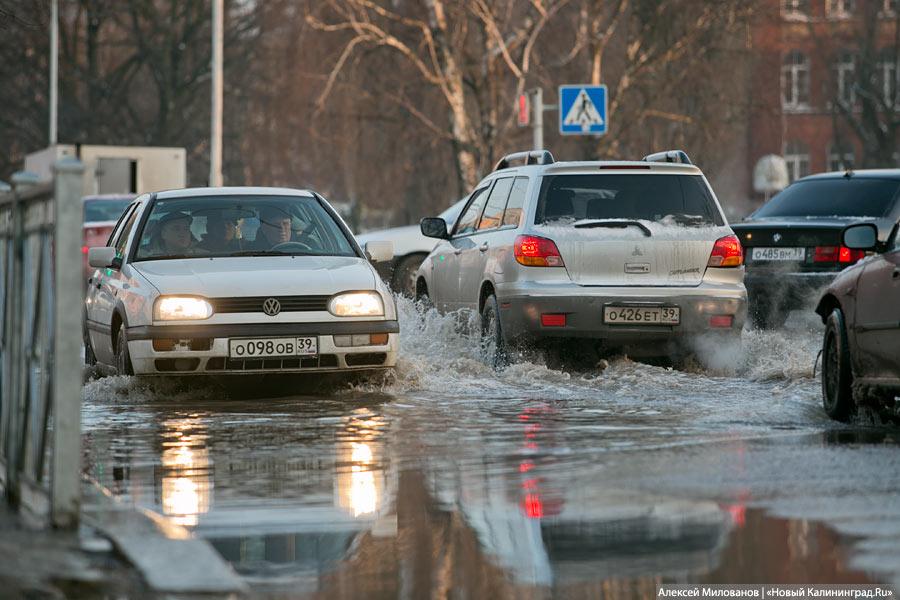 18 января 2014: потоп на Ленинском проспекте