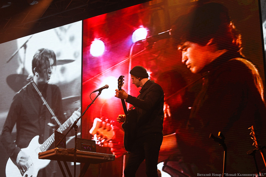 В Калининграде прошёл концерт группы «Кино». Голос Виктора Цоя оцифровали (фото)