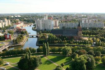 Власти Калининграда: сквер у Преголи рядом с эстакадой застроен не будет