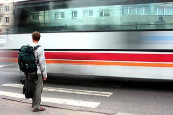 Треть городских автобусов вовремя не вышли на линию из-за проверки «Балтавтолайна»