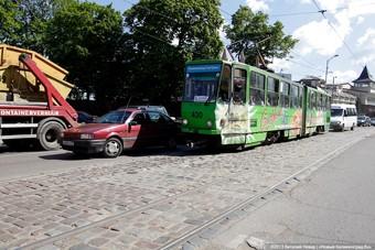В Калининграде срочного капремонта требуют две трети трамвайных путей