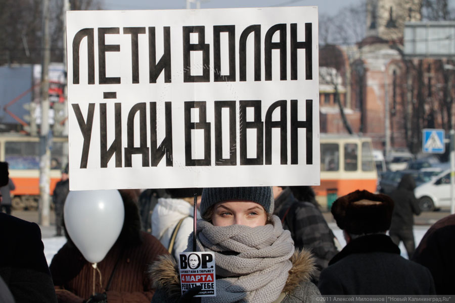 Митинг на площади Василевского 04.02.2012.