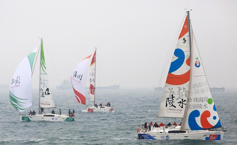 Калининградские яхтсмены стали вторыми на регате в Китае (+фото)