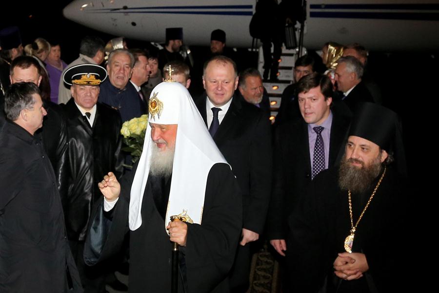 Патриарх Кирилл прибыл в Калининград