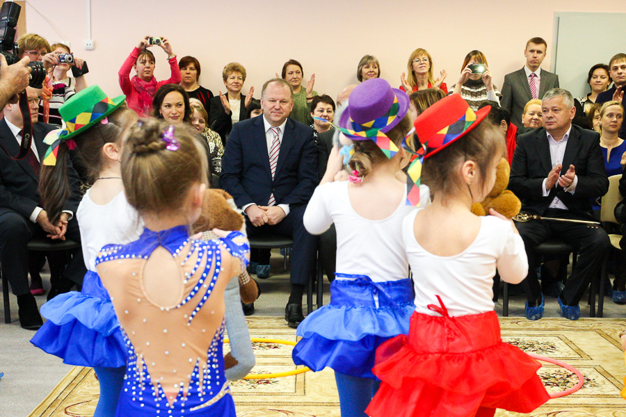 «Тёплая пошла»: в Светлогорске открылся новый детский сад