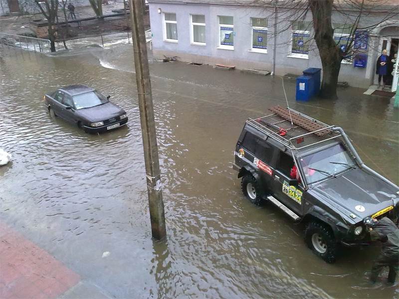 "Большая вода": фоторепортаж читателей "Нового Калининграда.Ru"