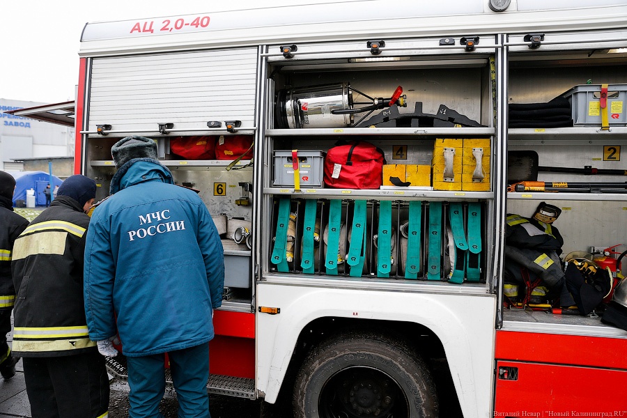75 спасателей МЧС участвовали в ликвидации последствий подтоплений в Гвардейске