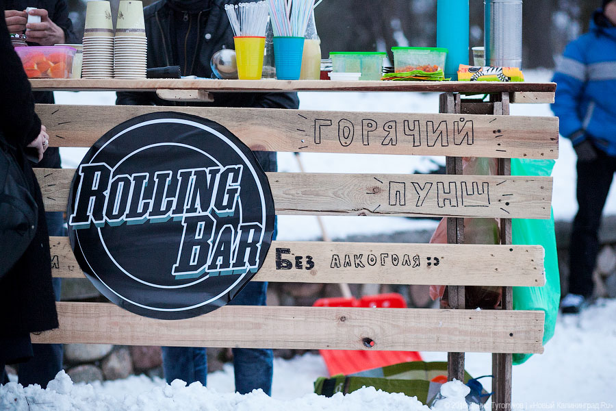 Вышли на лед: выездной бар «Rolling Bar» о добрых делах