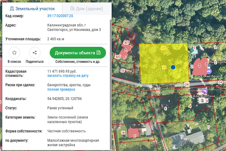 На ул. Нахимова в Светлогорске разрешили вырубить 38 деревьев
