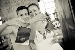 Настя и Илья Остренины 