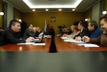 20 января 2010: круглый стол в облдуме с противниками повышения транспортного налога