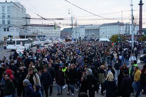 21 апреля: акция протеста в поддержку Навального в Калининграде