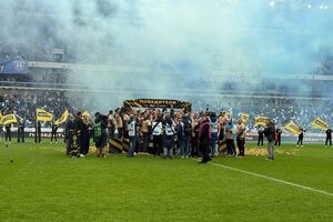 17 мая: калининградская «Балтика» стала чемпионом Первой лиги России по футболу