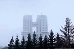 23 декабря: туман в Калининграде