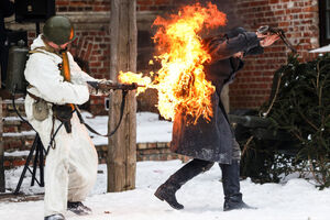 Ключ от железных ворот Кёнигсберга: как прошла реконструкция штурма Лабиау (фото)