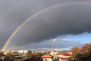 25 декабря: радуга над Калининградом