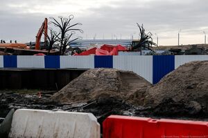 31 января: ремонт набережной Карбышева на Острове