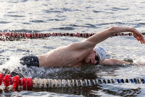 В Калининграде на озере Шенфлиз пройдёт чемпионат области по зимнему плаванию