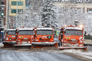 13 декабря: последствия снегопада на улицах Калининграда
