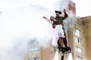 «Миля витязя», вальс байдарок и летающий моряк: как прошла «Водная ассамблея» (фото)