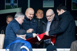 4 ноября: главный тренер сборной РФ посетил матч калининградской «Балтики»