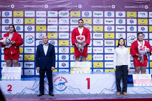 Калининградка Анжела Гаспарян победила на Чемпионате мира по самбо в Бишкеке