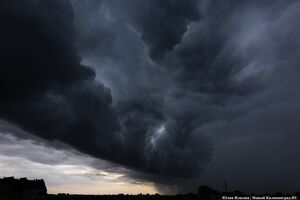 8 июня: грозовая туча над Калининградом